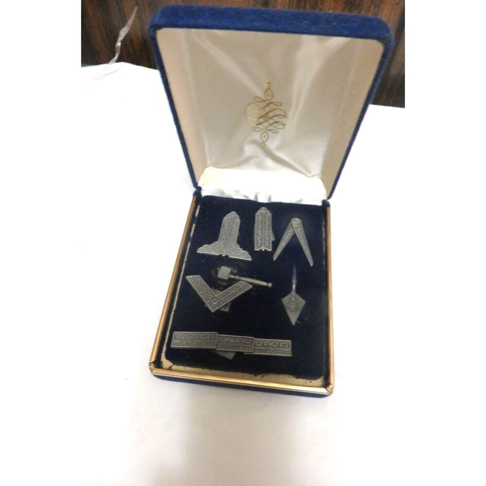 Vintage Masonic Mini Working Tools  - never used but kept in storage.
